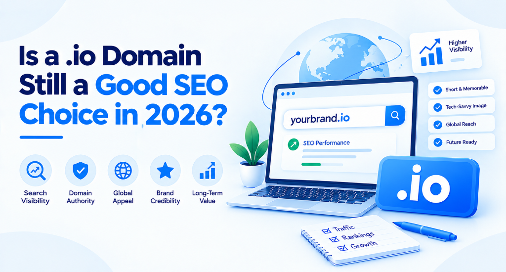 Is a .io Domain Still a Good SEO Choice in 2026? - Domain Comparison and SEO Impact