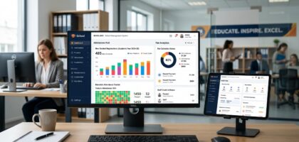 Best School Management softwares in Hyderabad - AOWSM Cloud Dashboard & Analytics