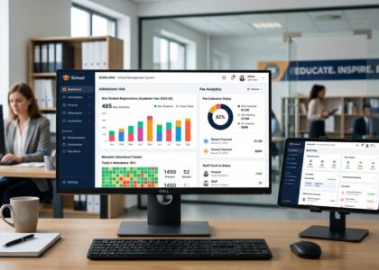 Best School Management softwares in Hyderabad - AOWSM Cloud Dashboard & Analytics